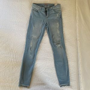 Tommy Hilfiger Light Washed Ripped Skinny Jeans